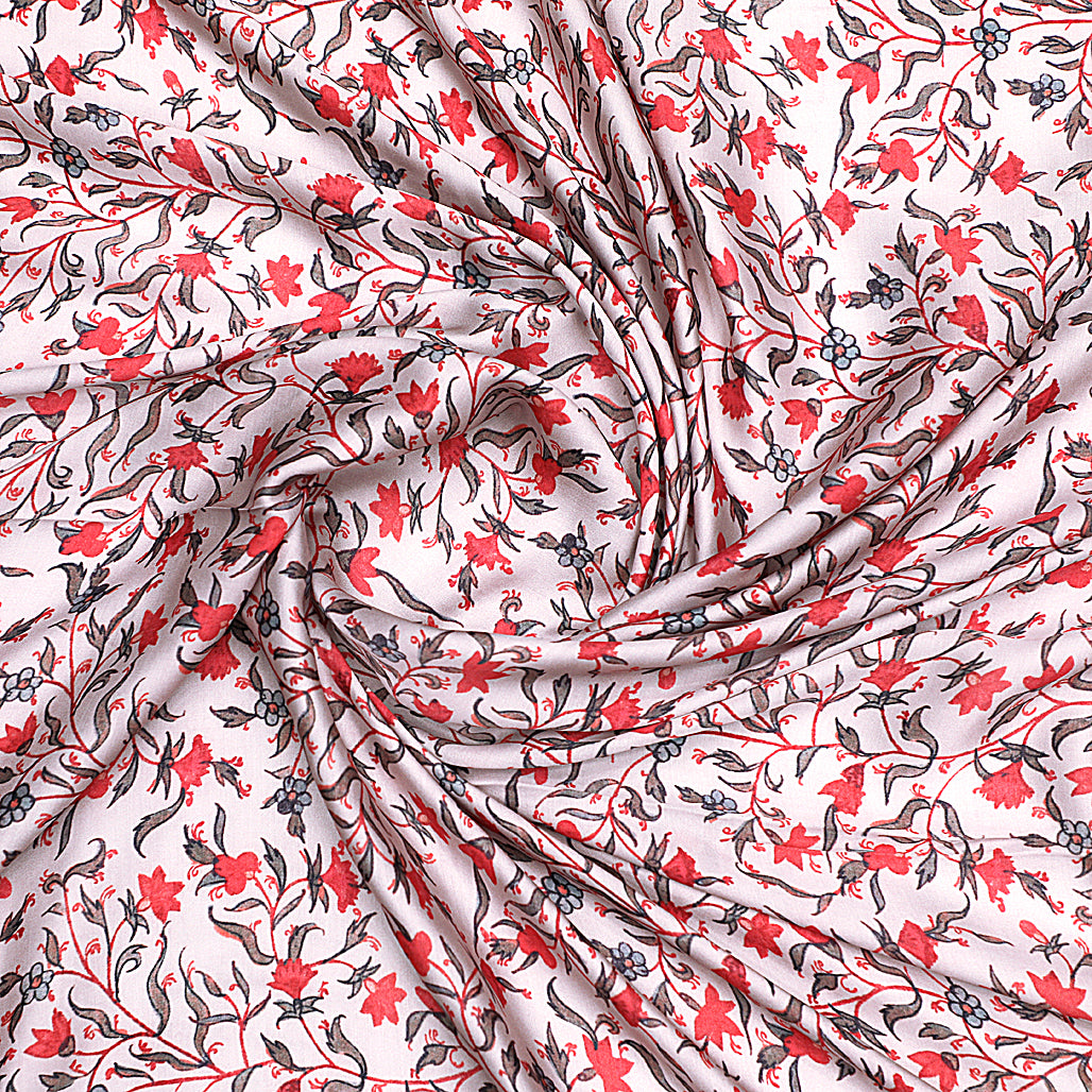 Modal Satin Prints Fabrics Buy Modal Satin Print Fabric Online in