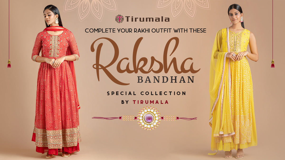 Rakhi Special Dresses 2023 - Raksha Bandhan Ethnic Wear & Accessories  Online for Women - Indya