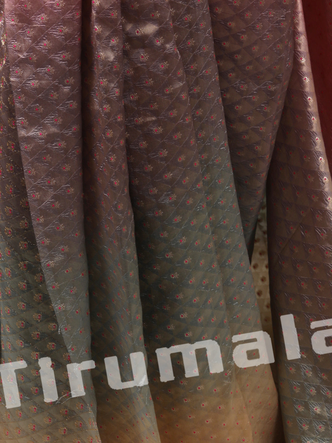 Multi-Shaded Banarasi Silk With Checks & Butti