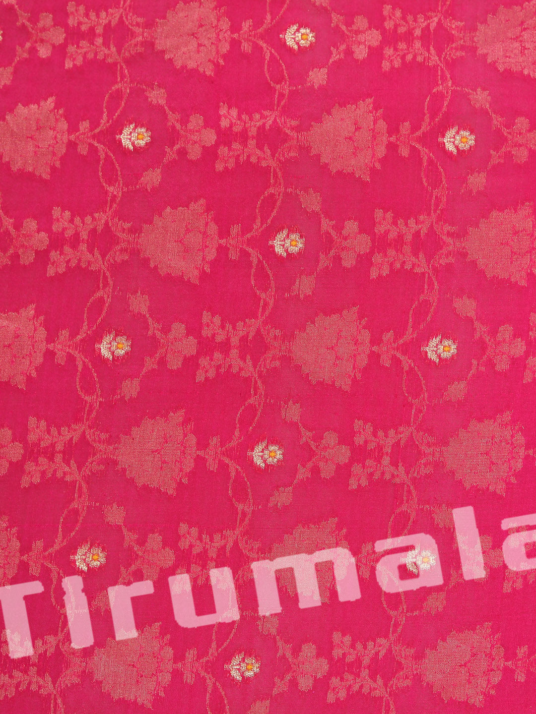 Red Banarasi Silk With Butti