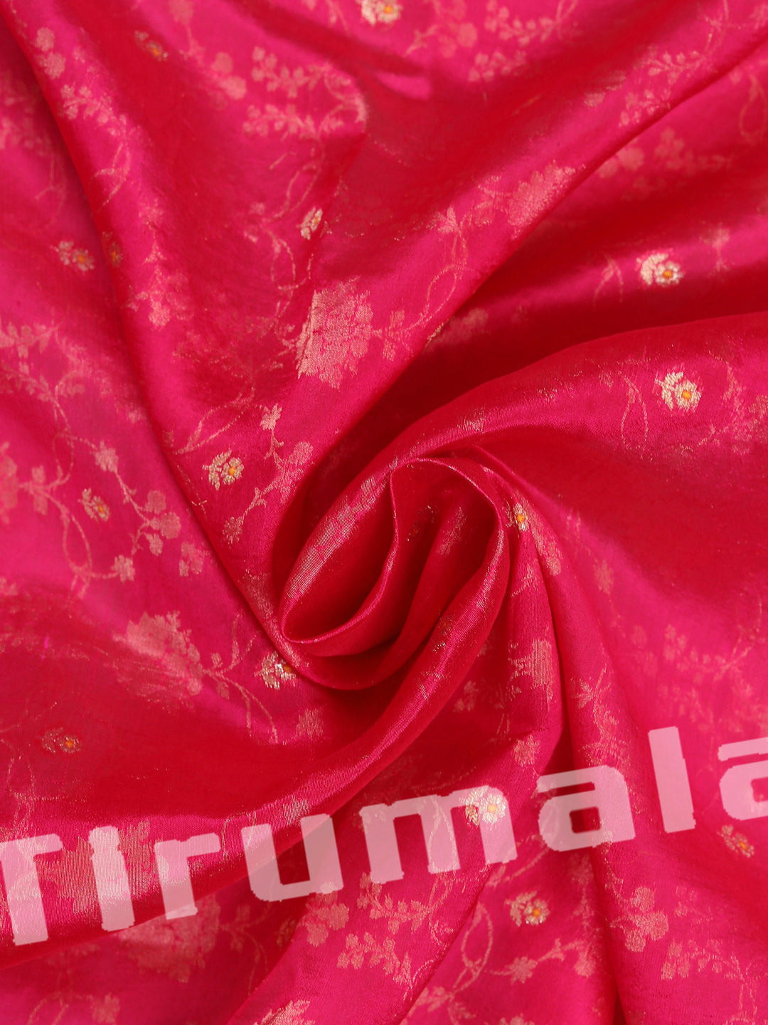 Red Banarasi Silk With Butti
