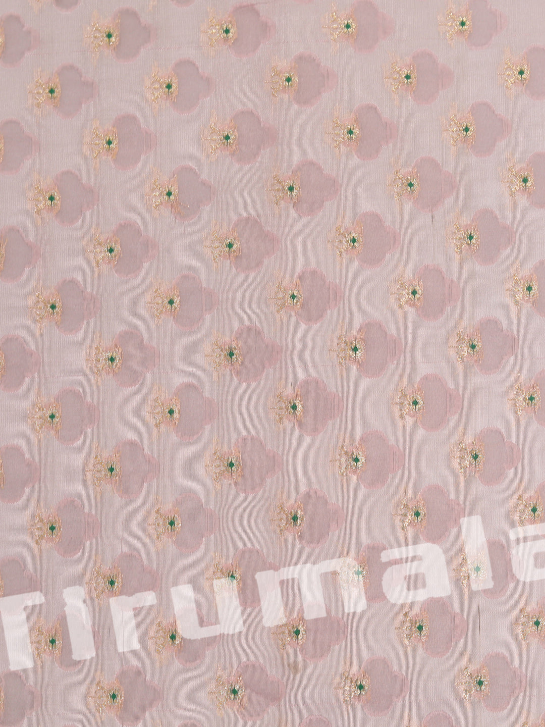 Pastel Pink Banarasi Silk With Butti