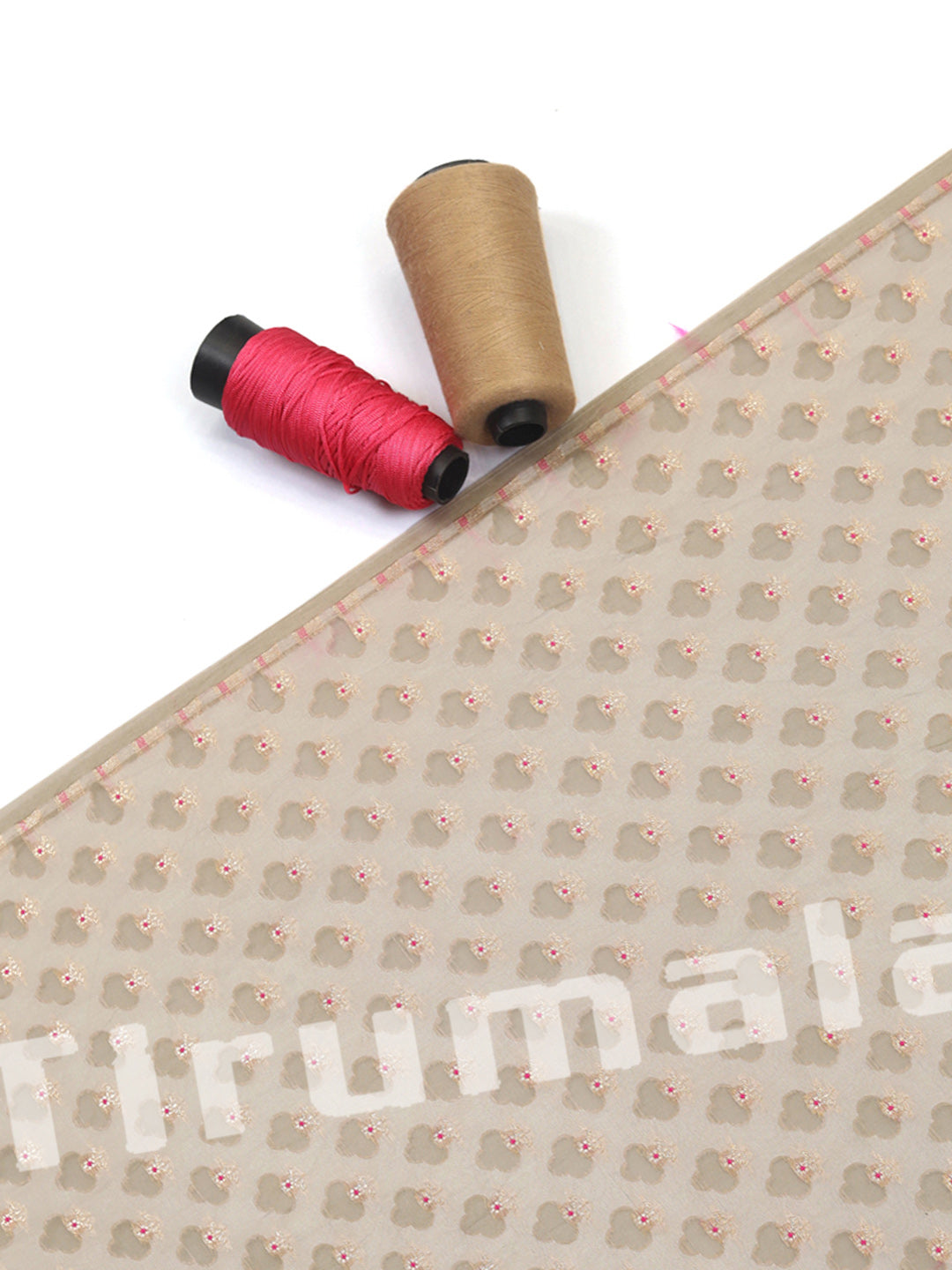 Gold Banarasi Silk With Butti