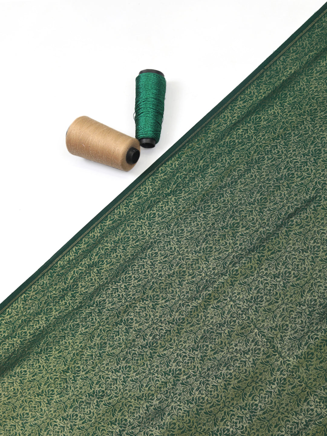 Green Pure Banarasi Silk