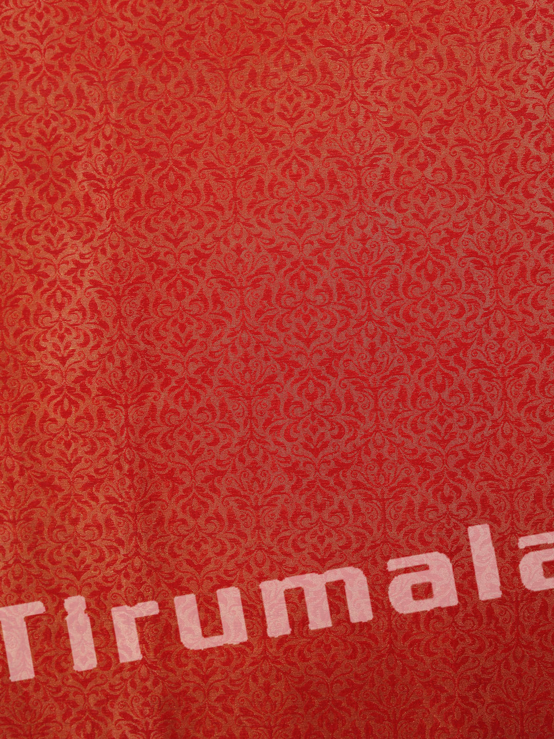 Red Pure Banarasi Silk