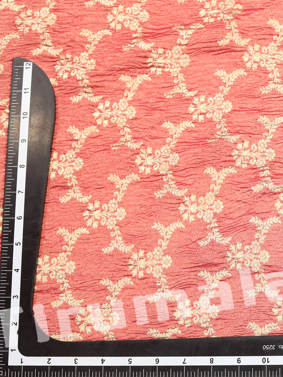 Peach Crush Tissue Fabric