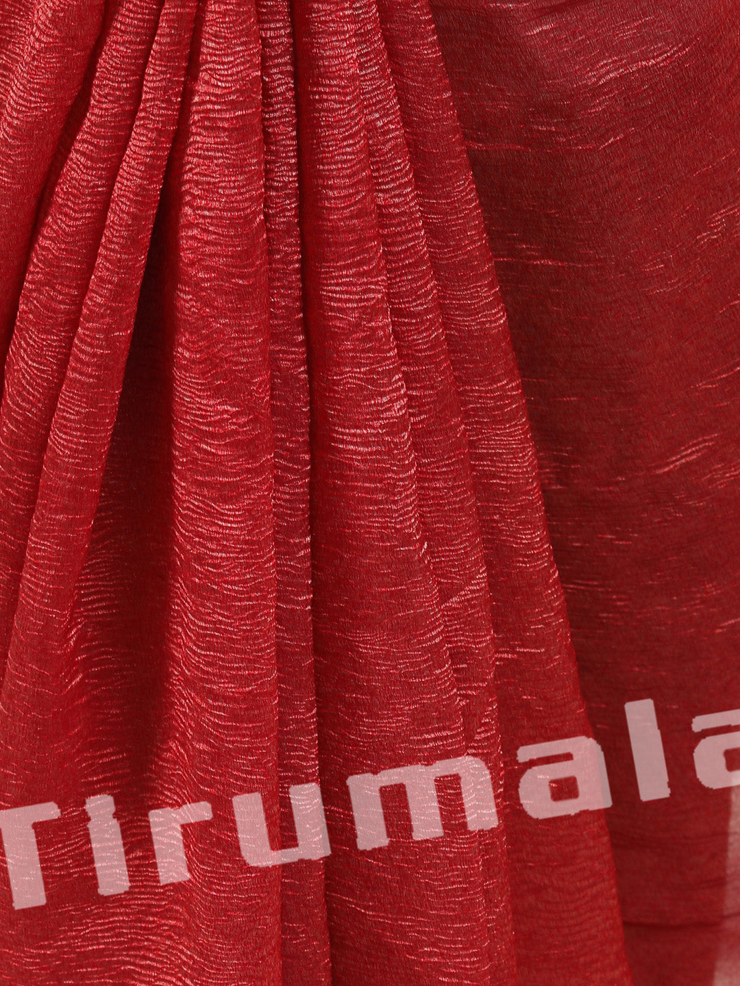 Red Crush Tissue Fabric