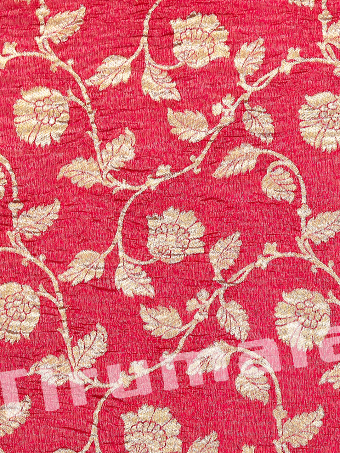 Red Crush Tissue Silk