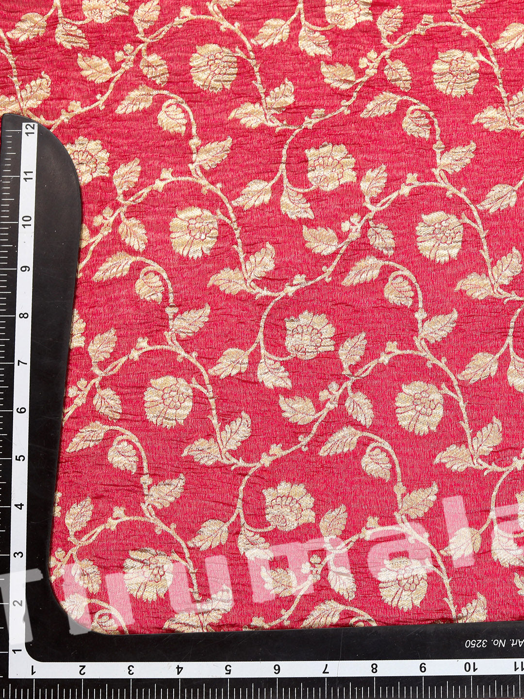 Red Crush Tissue Silk