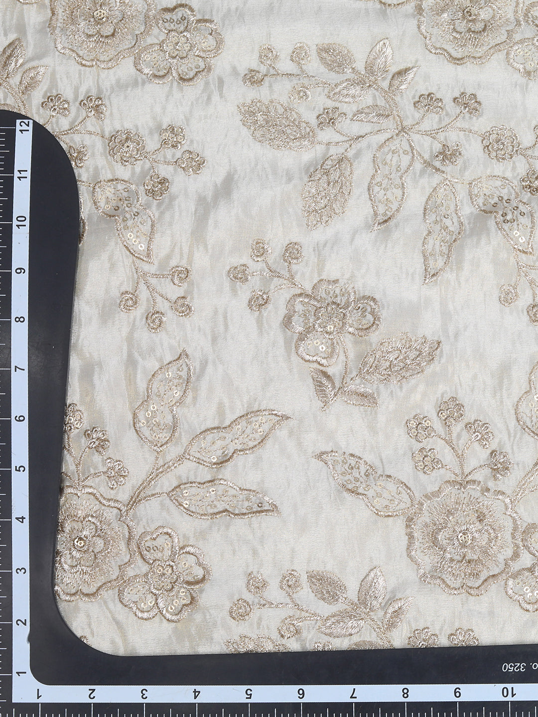 Ivory Dyeable Tissue Fabric