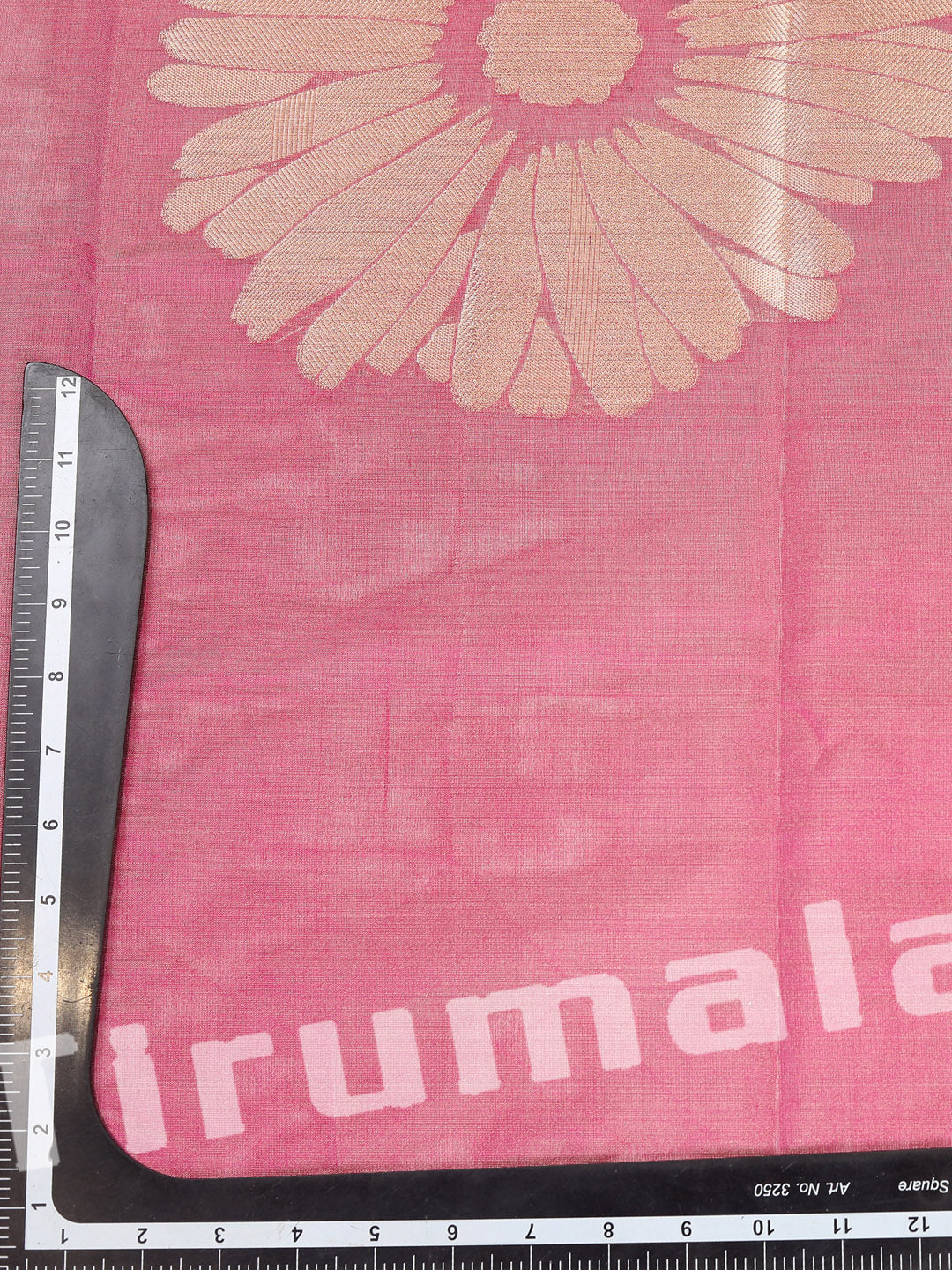 Floral Pink Tissue Silk