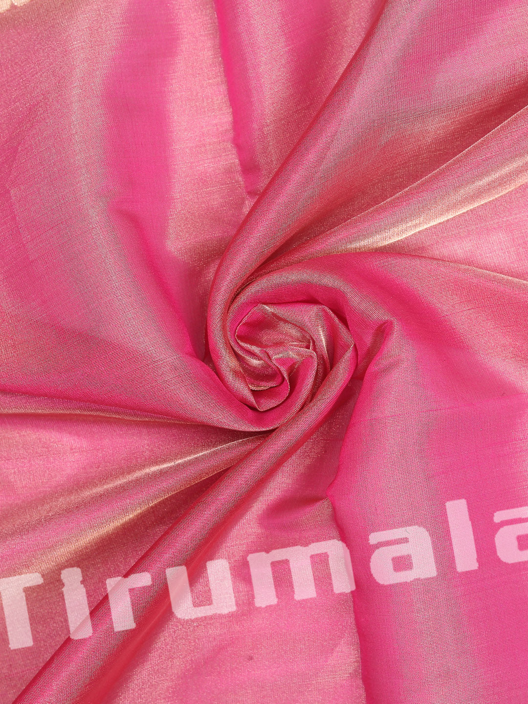 Floral Pink Tissue Silk