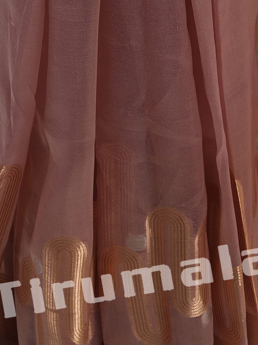 Light Purple Pure Tissue Silk