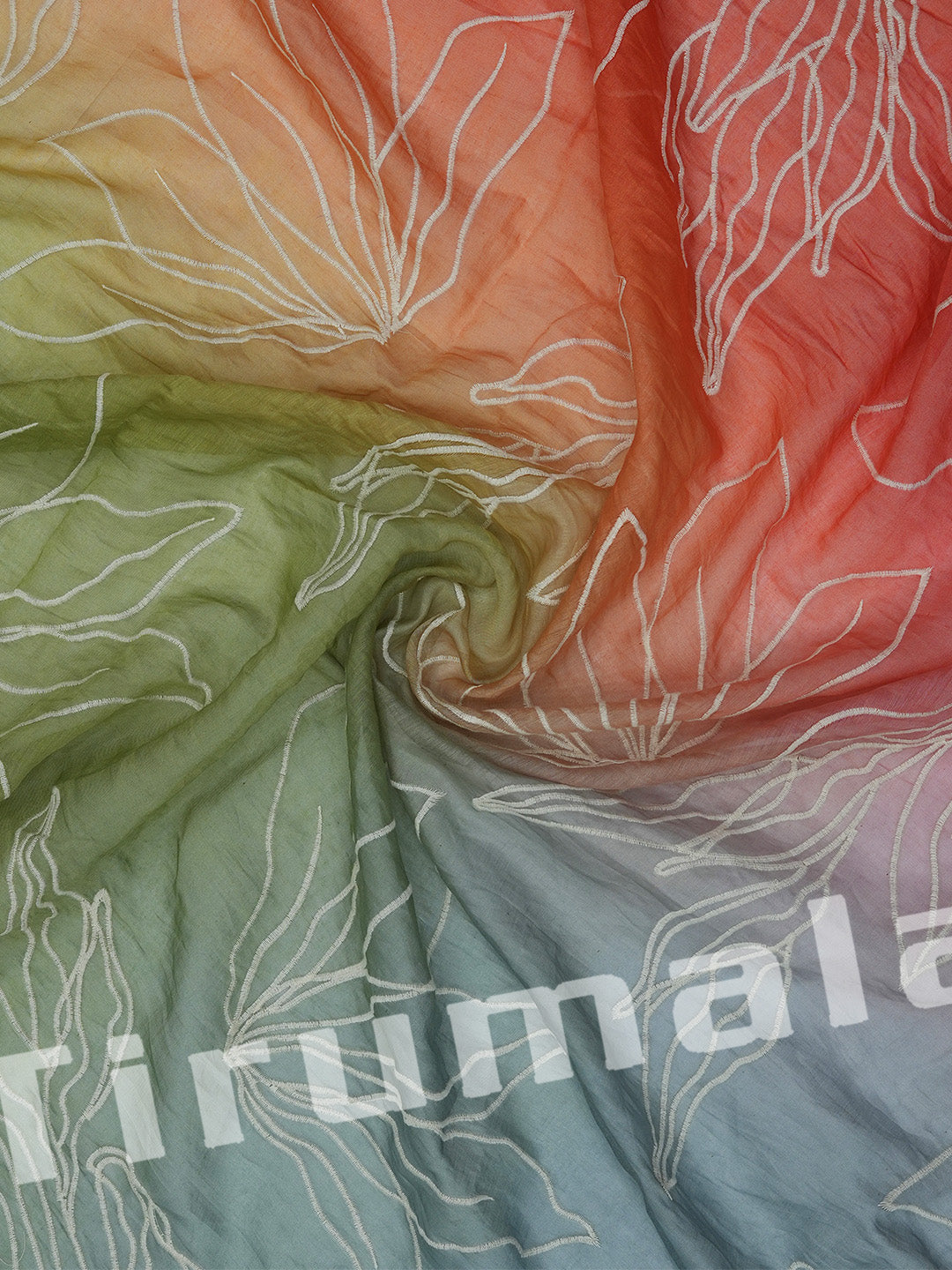 Twilight Rose Chanderi