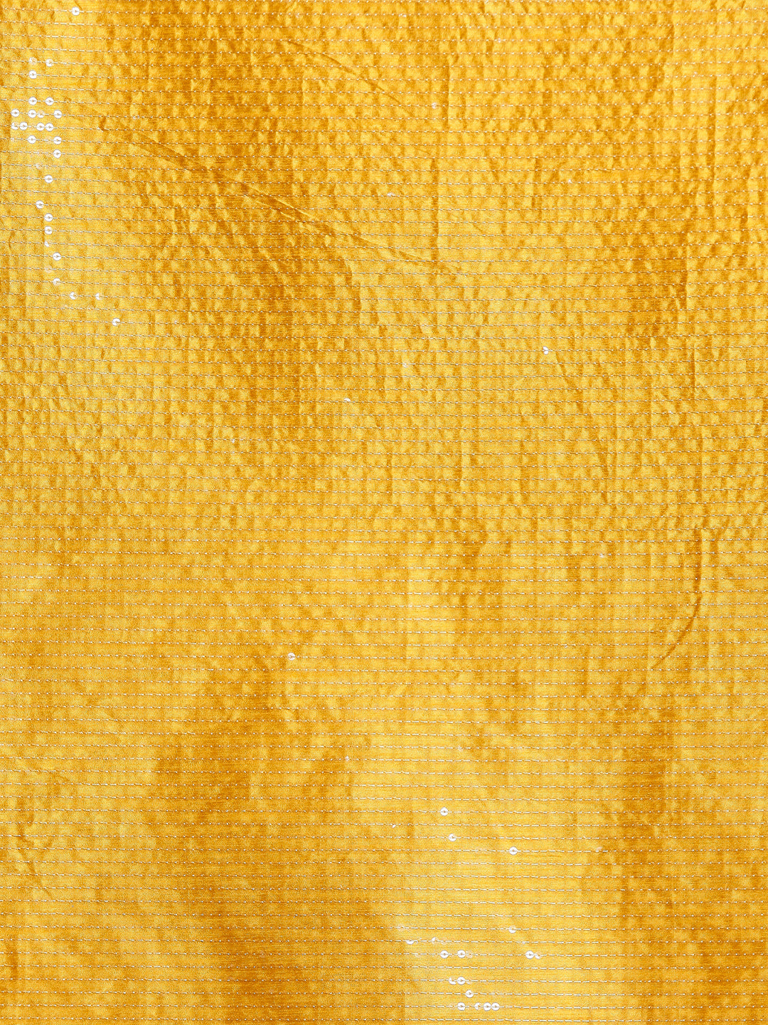 Mustard Shibori Print Georgette Saree