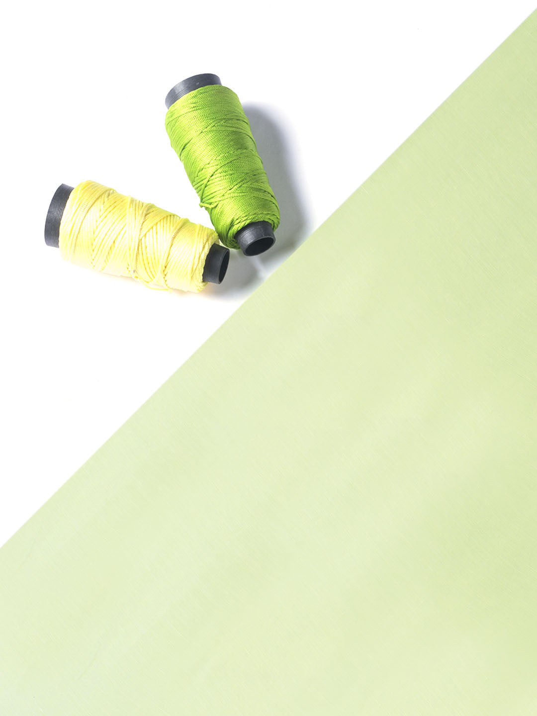 Tea Green Linen Satin Fabric