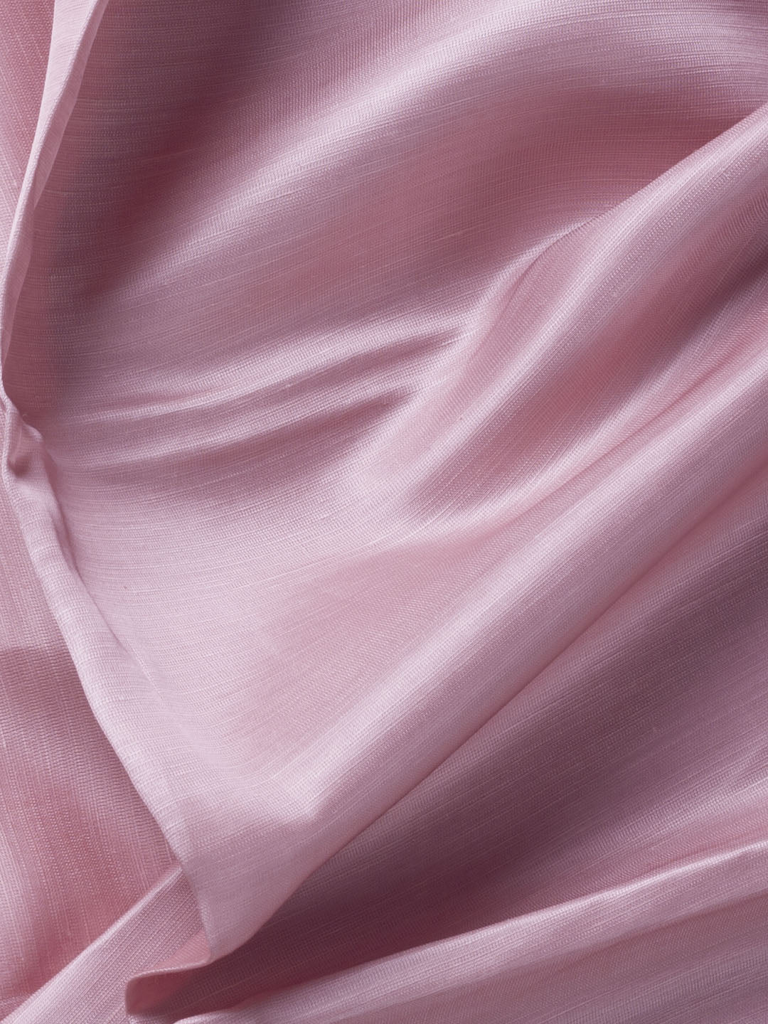 Pretty Baby Pink Linen Satin Fabric