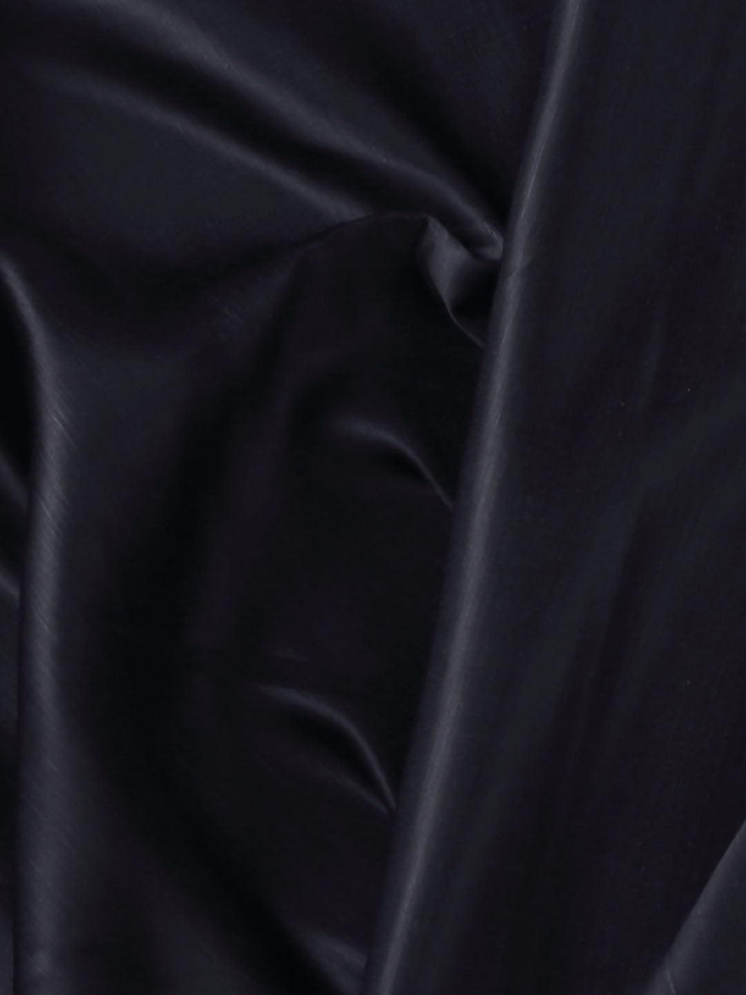 Black Linen Satin Fabric