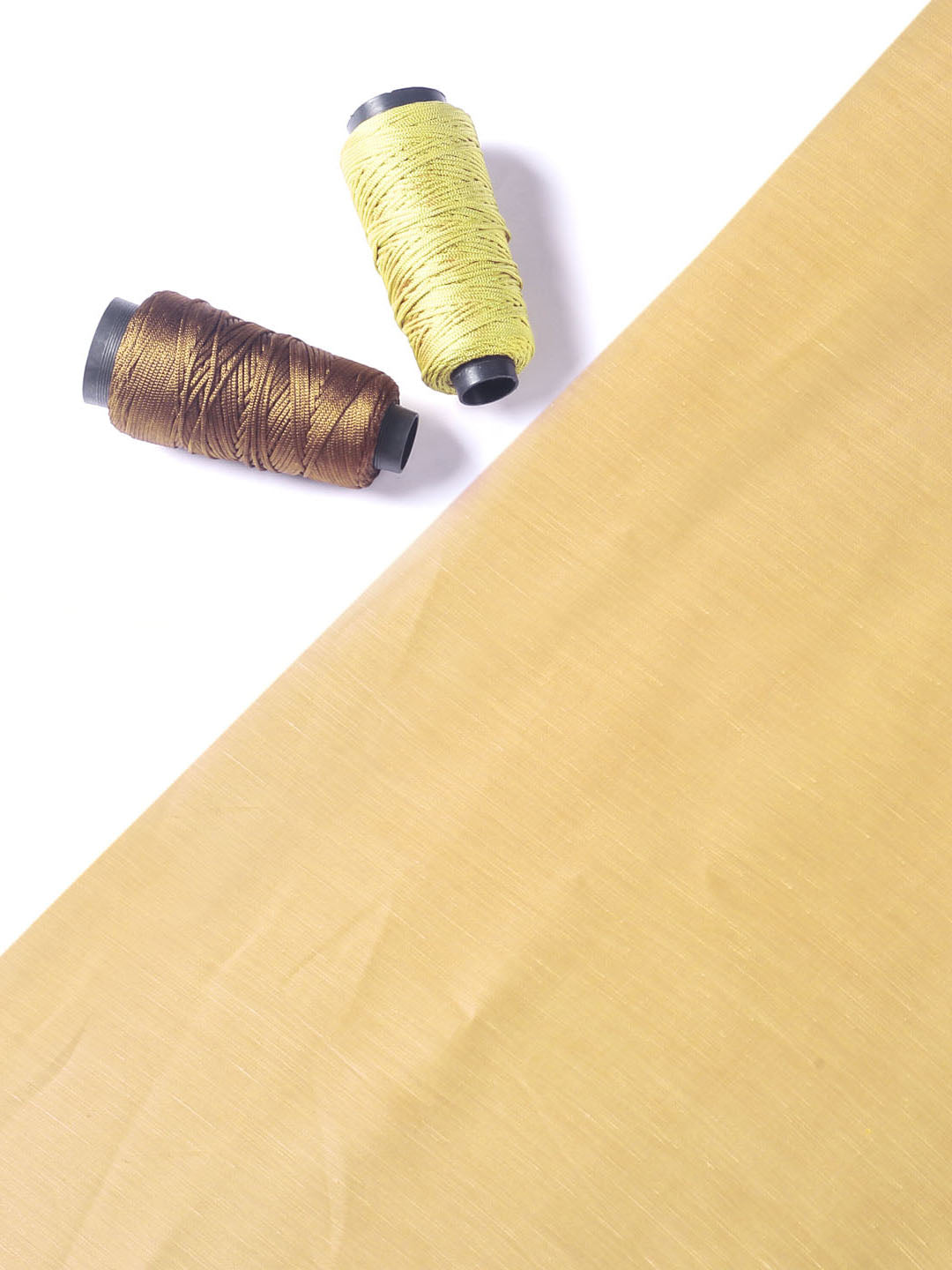Gold Linen Satin Fabric