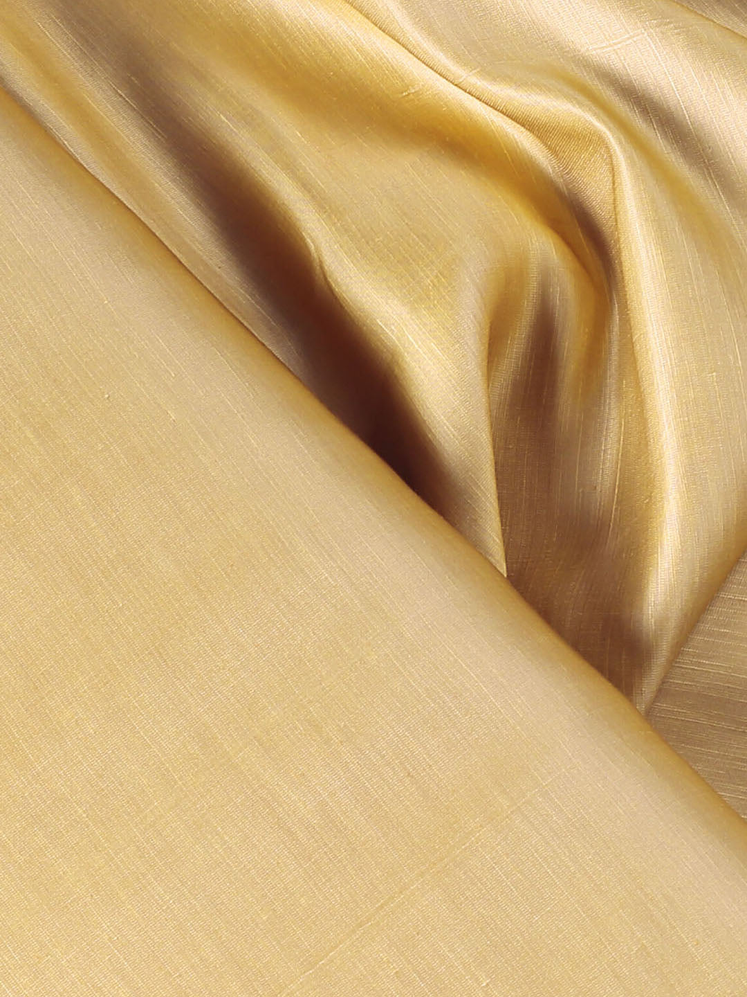 Gold Linen Satin Fabric