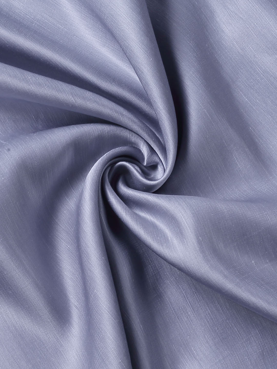 Bluish Grey Linen Satin Fabric