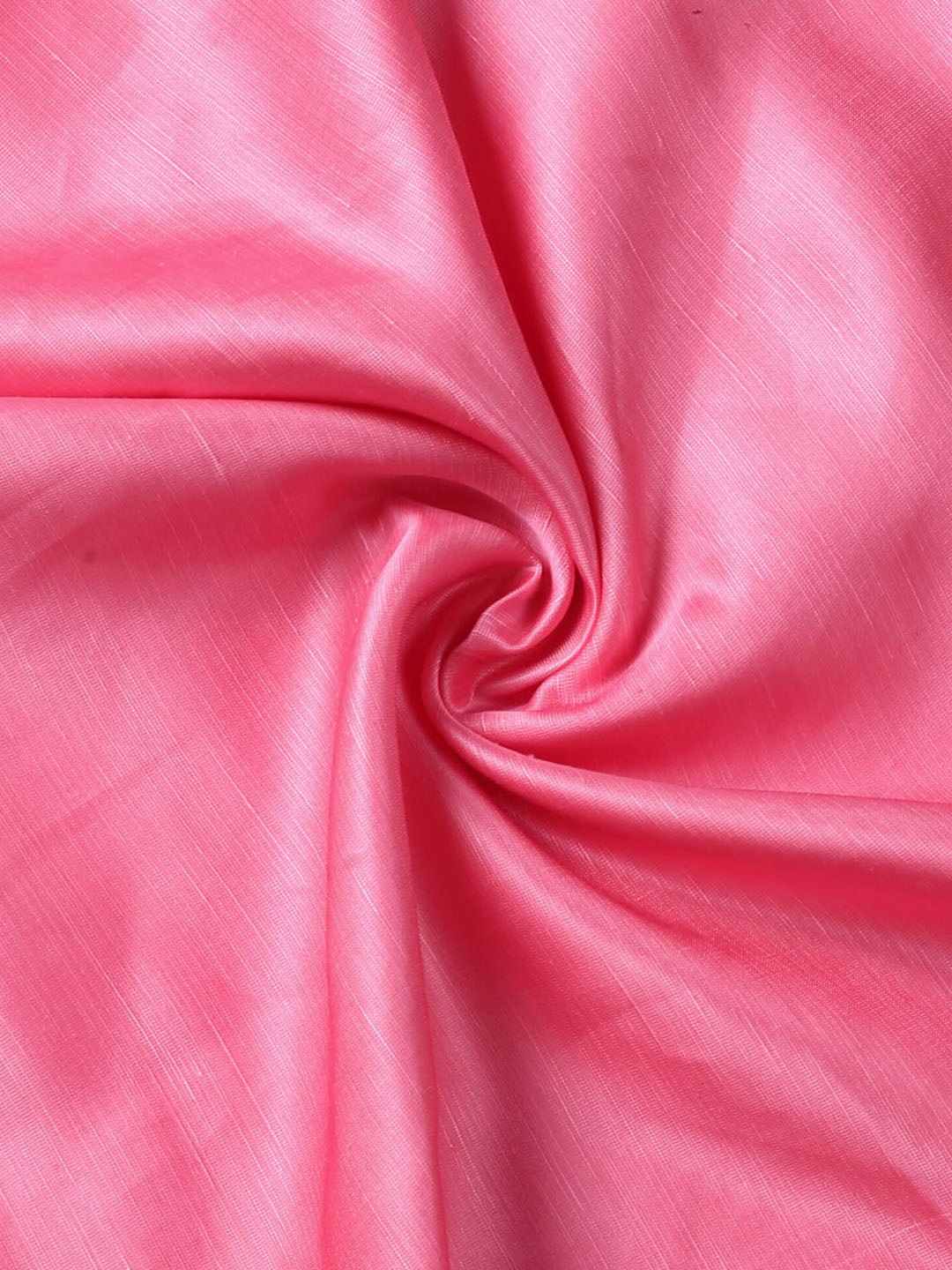 Soothing Rose Pink Satin Linen Fabric