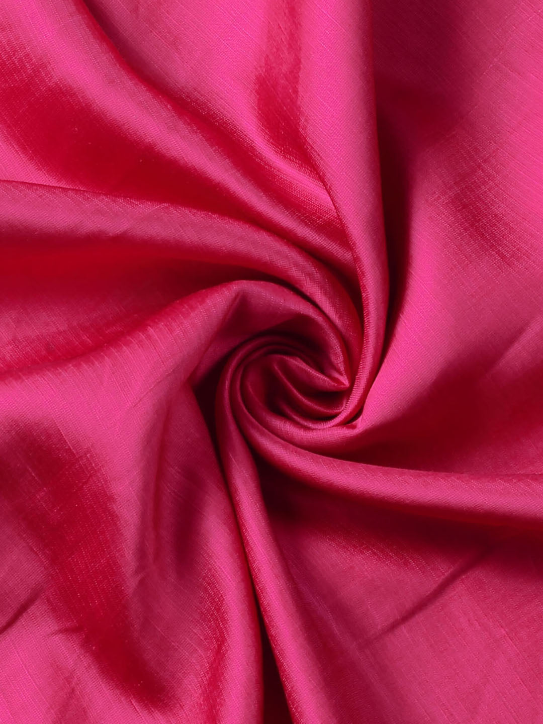 Magenta Pink Linen Satin Fabric