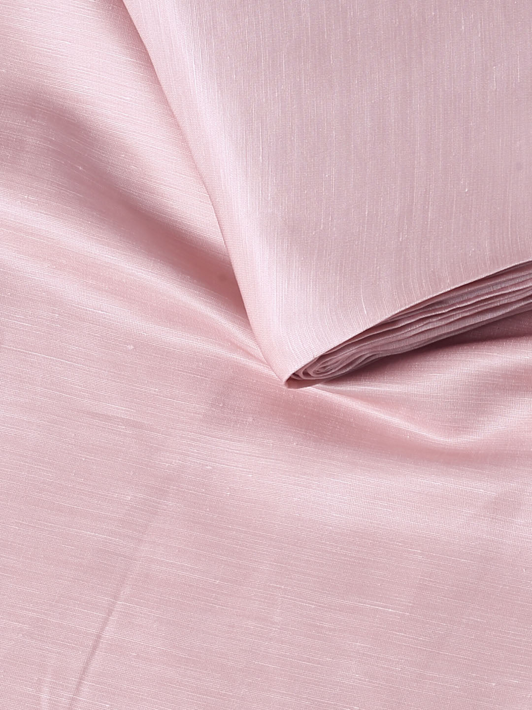 Blush Pink Linen Satin Fabric
