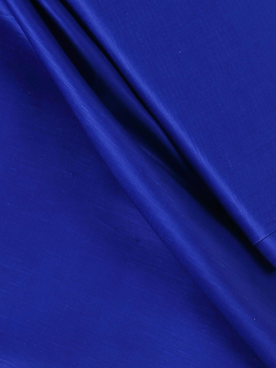 Royal Blue Linen Satin Fabric