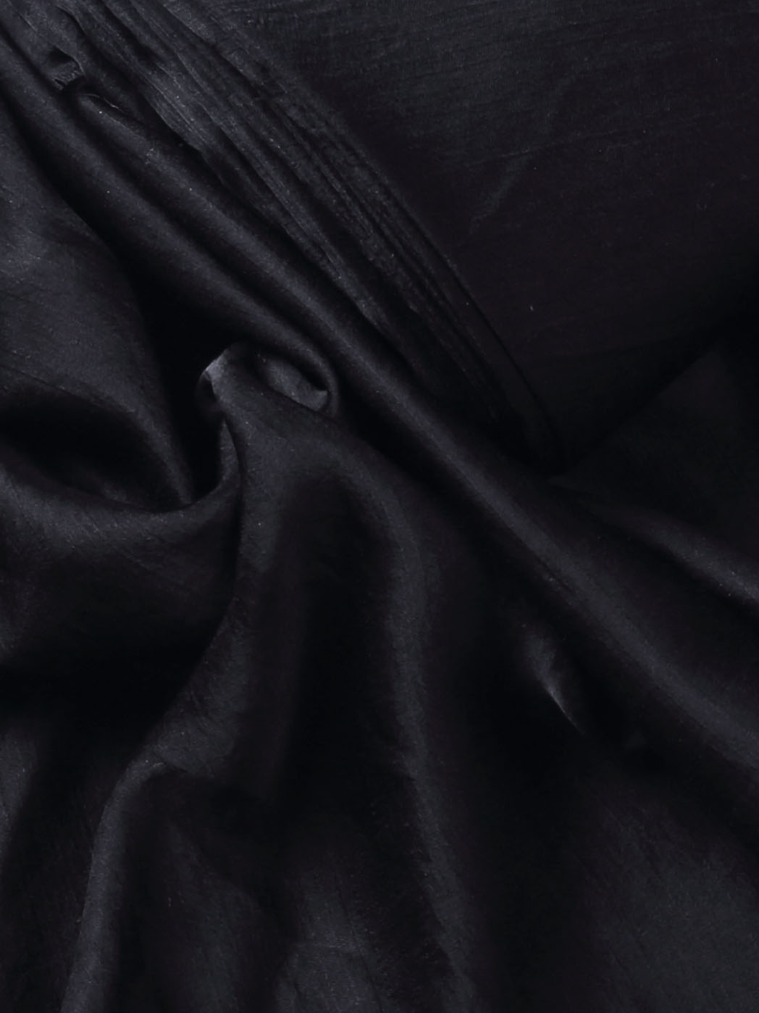 Black Nysa Silk Fabric