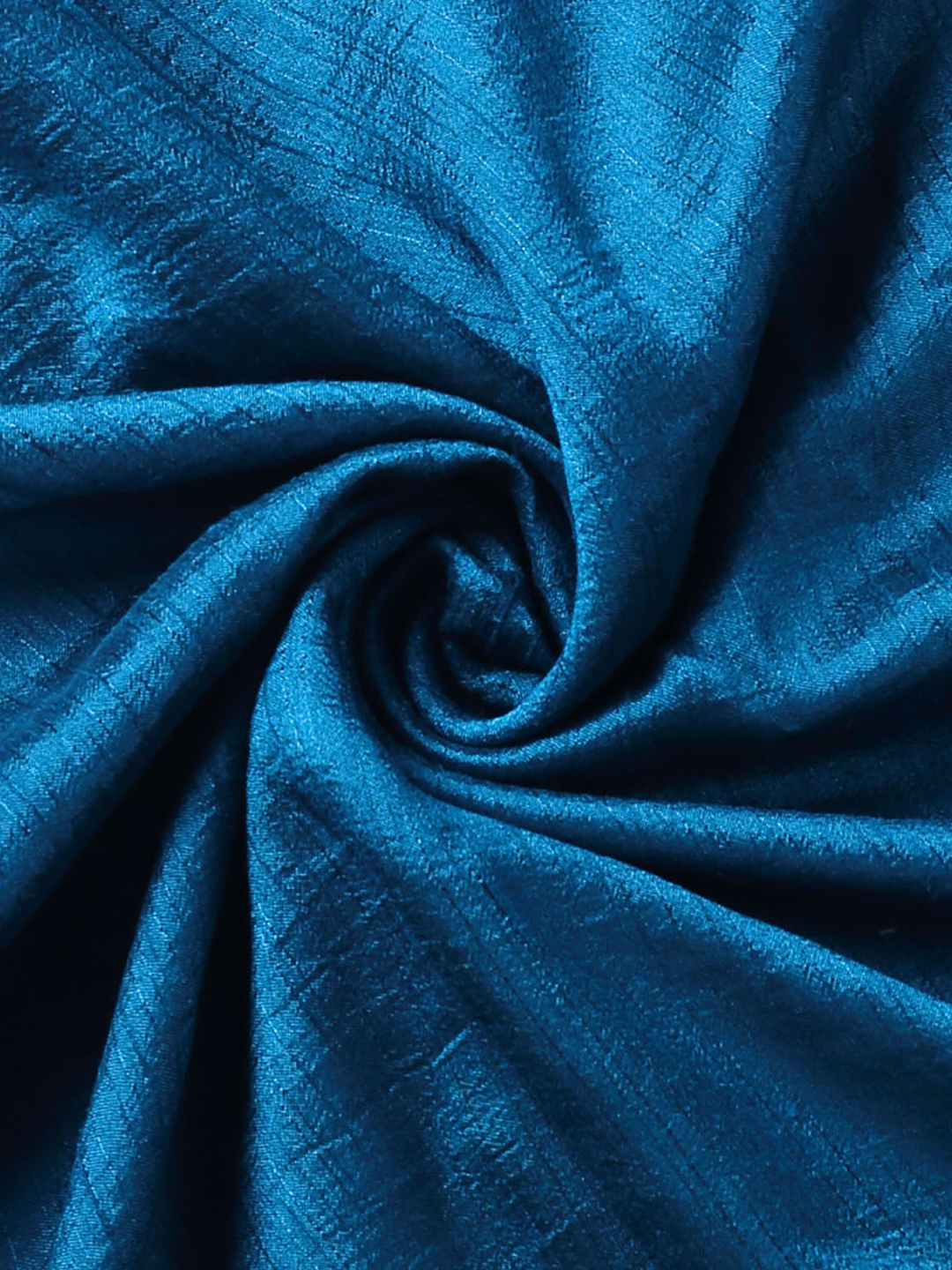Peacock Blue Nysa Silk Fabric