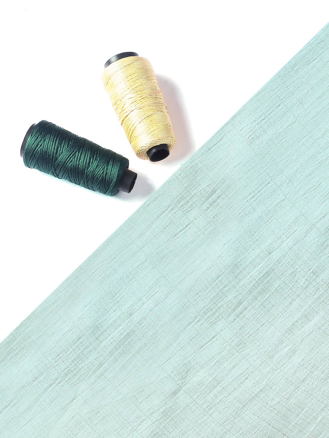 Mint Green Nysa Silk Fabric