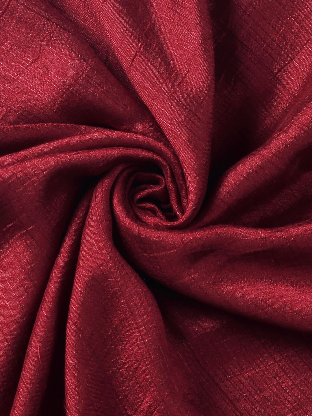 Blood Red Nysa Silk Fabric