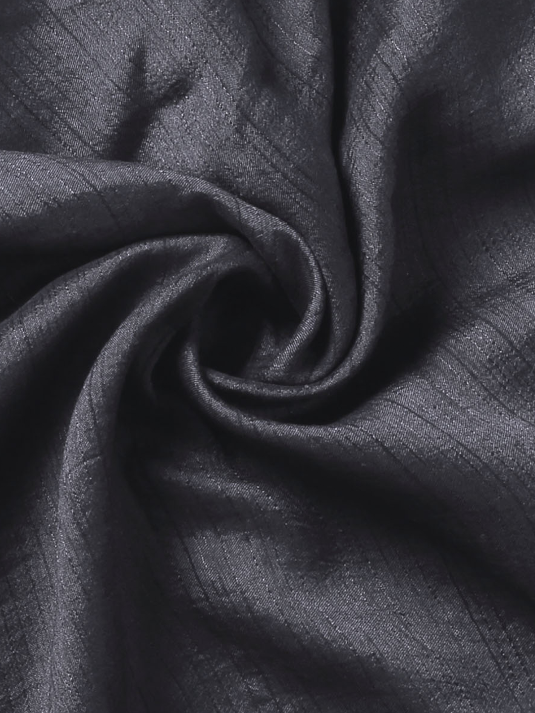 Dark grey Nysa Silk Fabric
