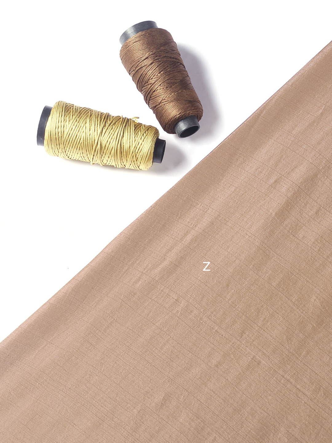 Light Brown Nysa Silk Fabric