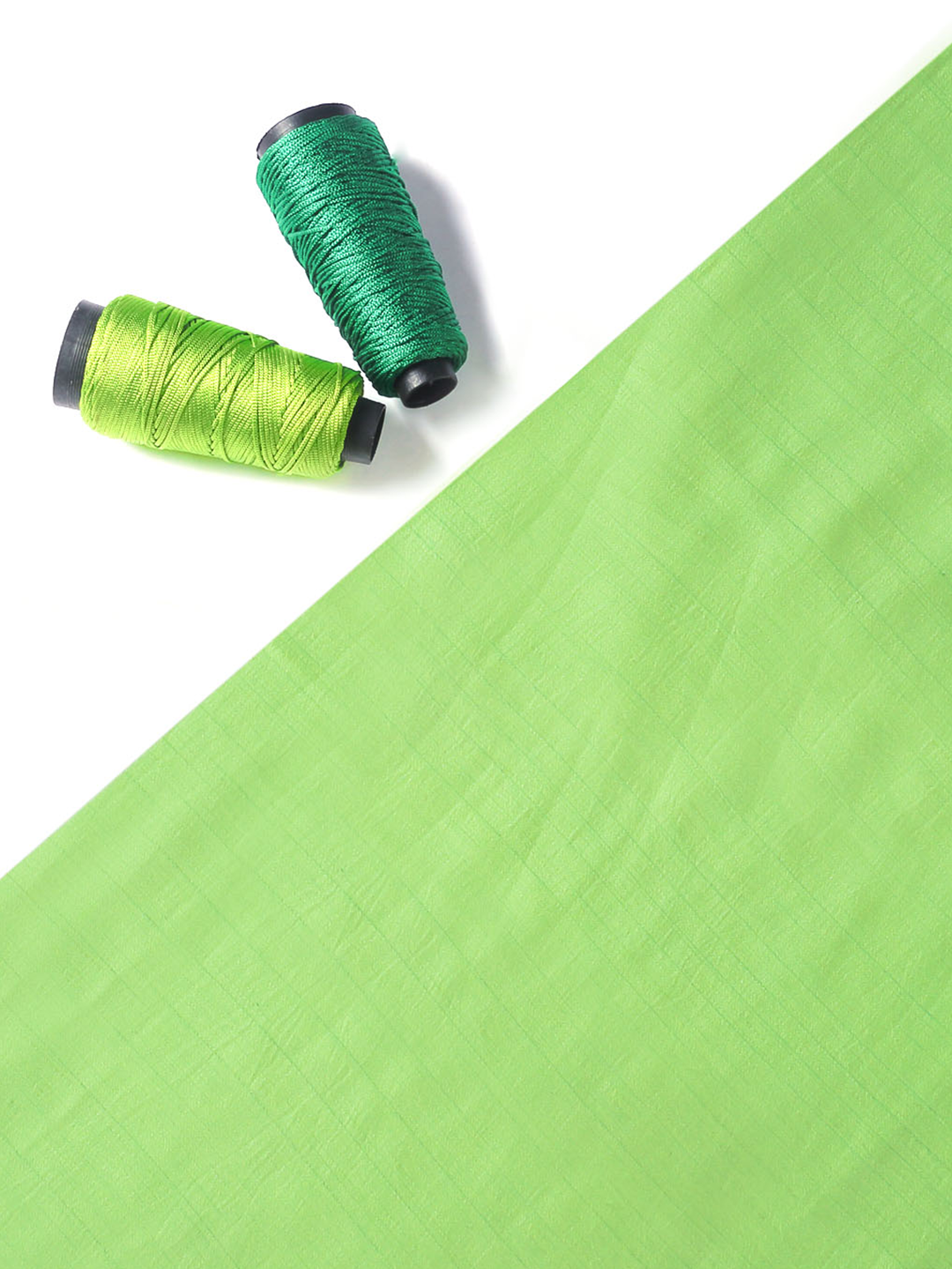 Lime Green Nysa Silk Fabric
