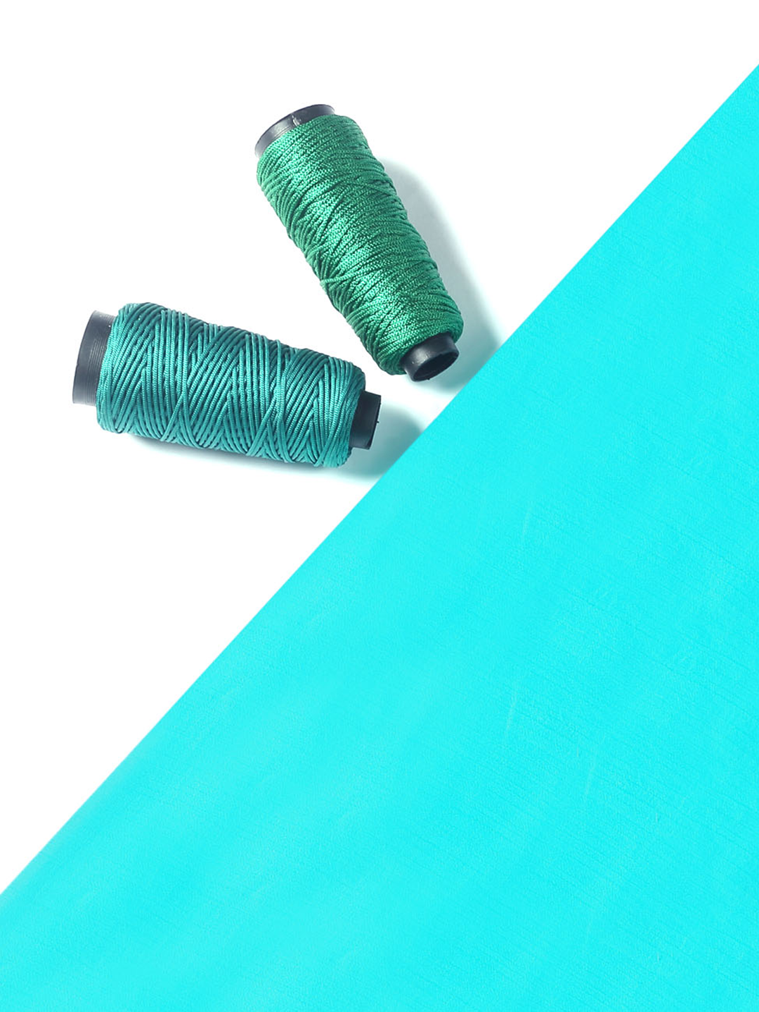 Turquoise Nysa Silk Fabric