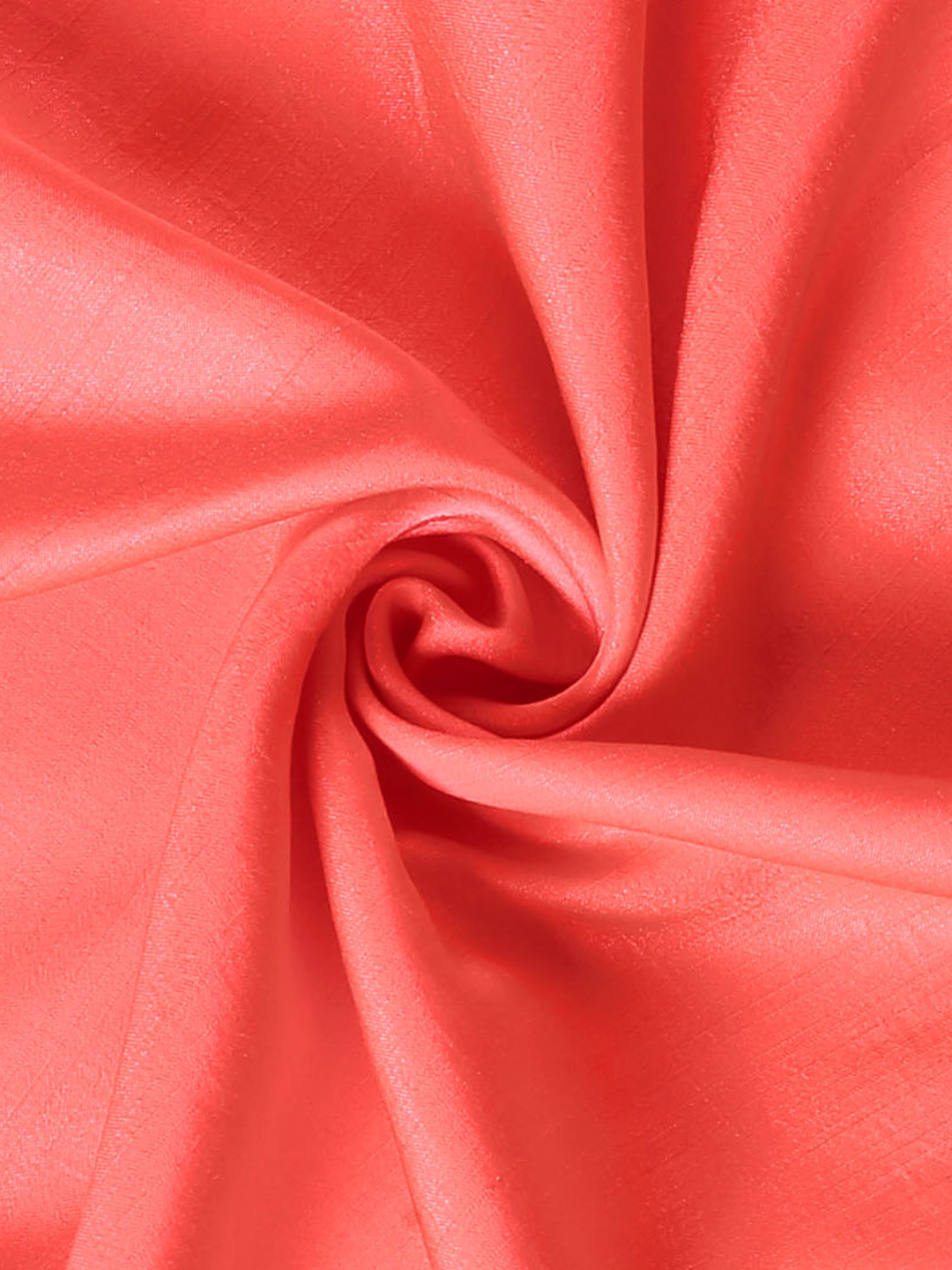 Dark Peach Nysa Silk Fabric
