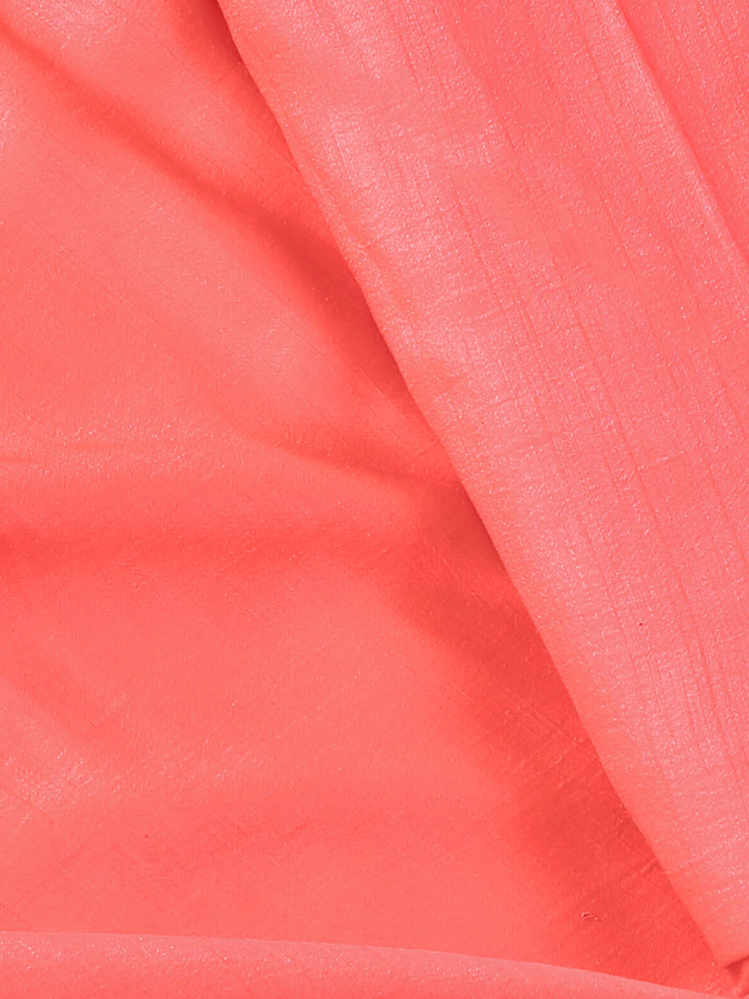 Dark Peach Nysa Silk Fabric