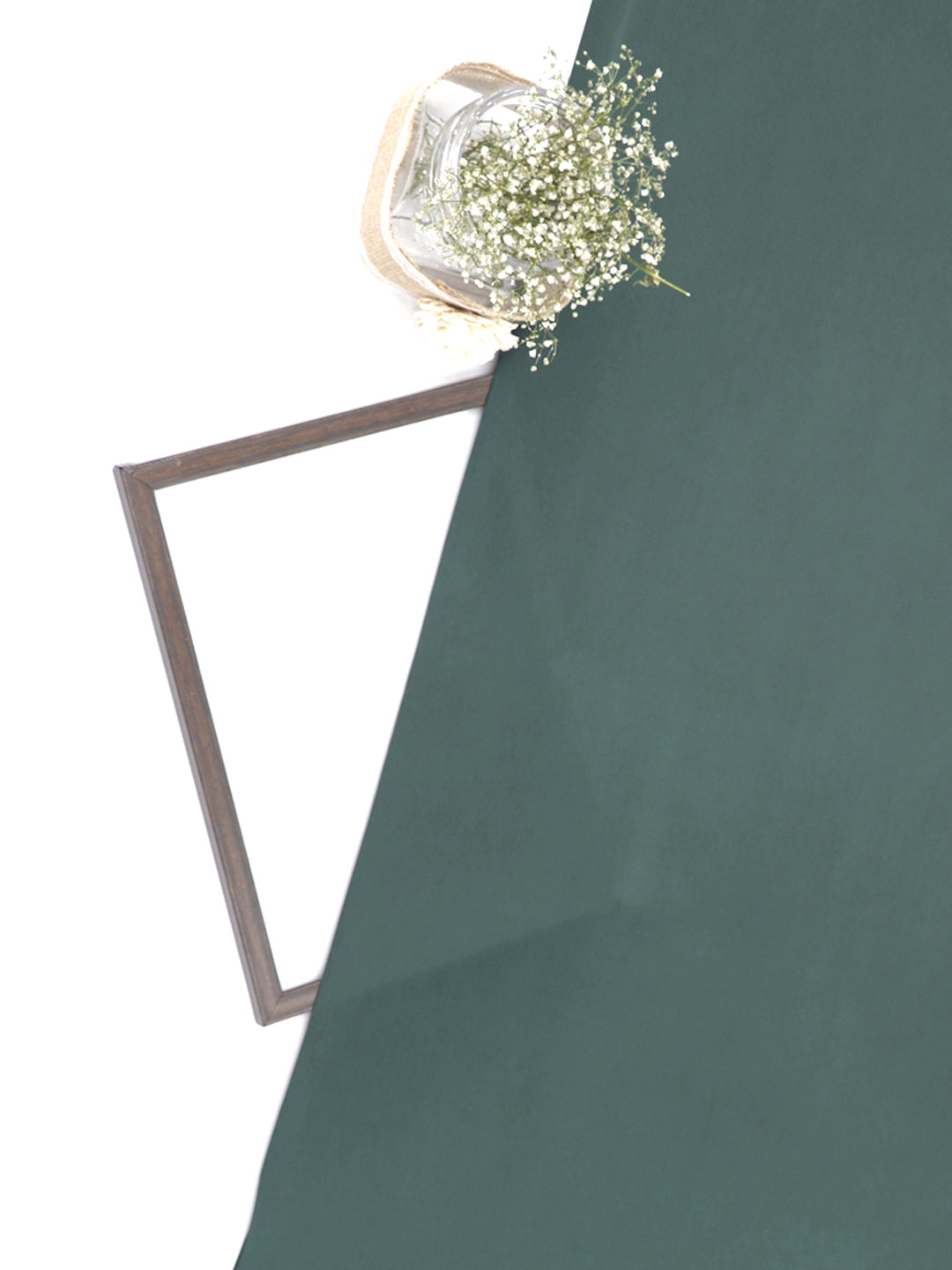 Emerald Green Plain Imported Satin Fabric