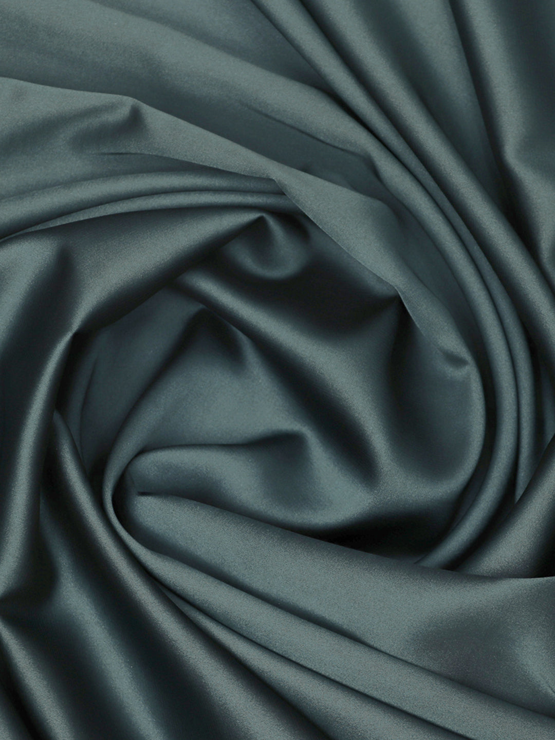 Emerald Green Plain Imported Satin Fabric