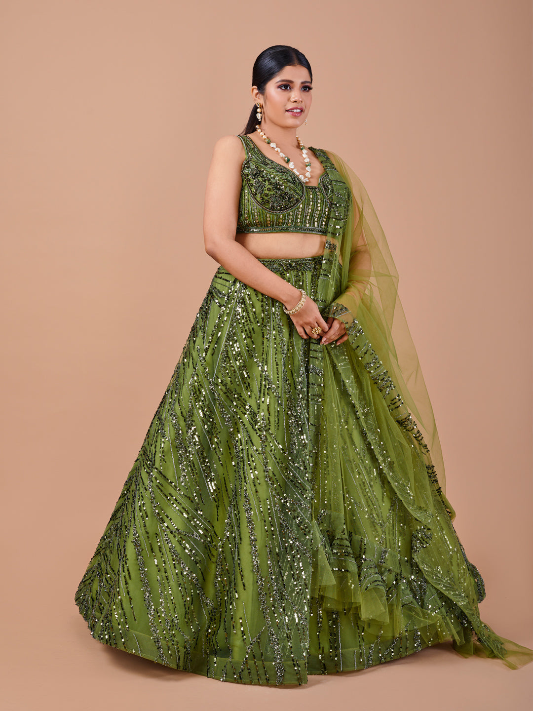 Popular Turquoise Ceremonial Lehenga Choli online shopping | Page 16