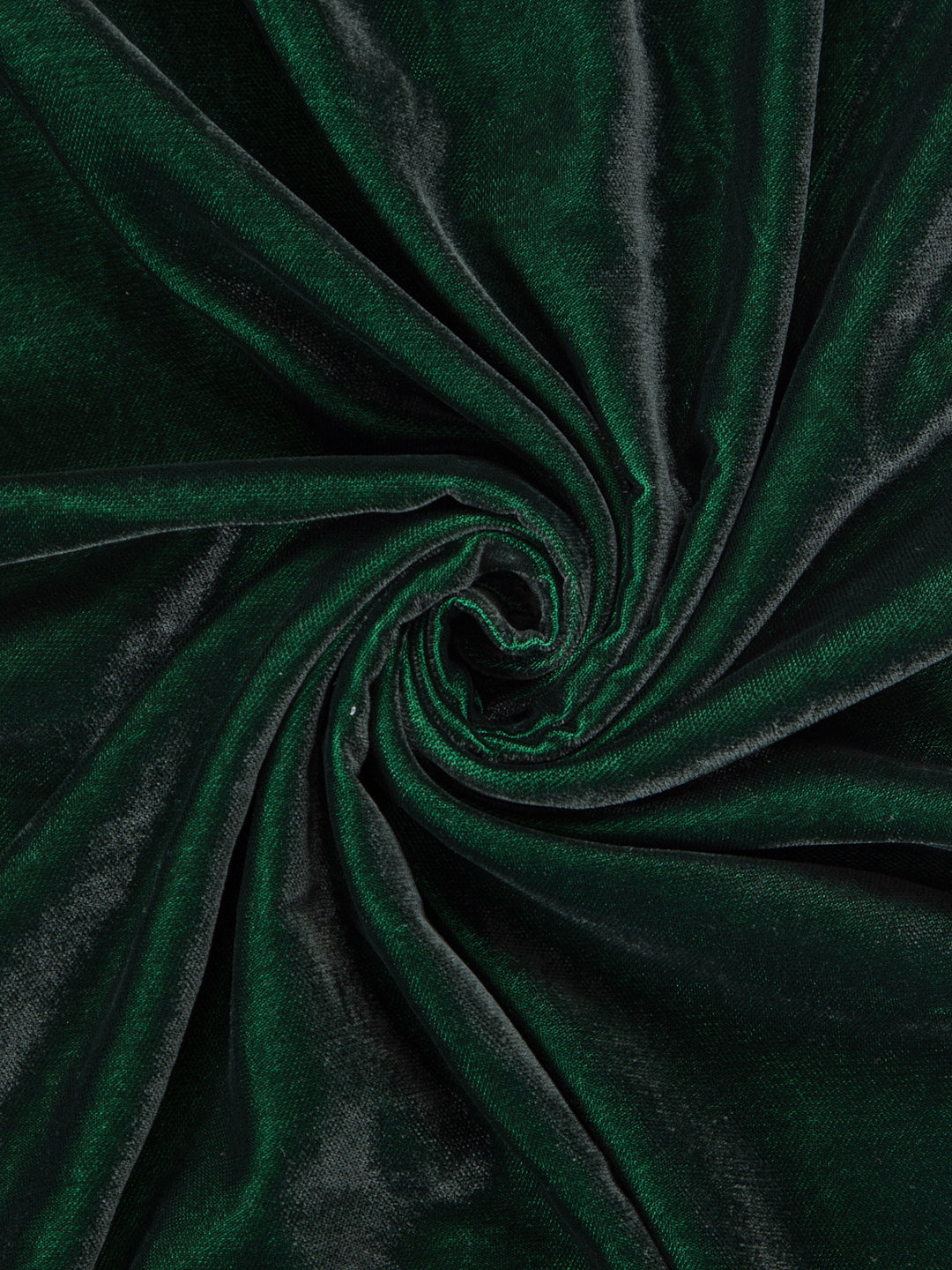 Florentine Soft Shine Textured Emerald Green Colour Chenille Velvet  Upholstery Fabric